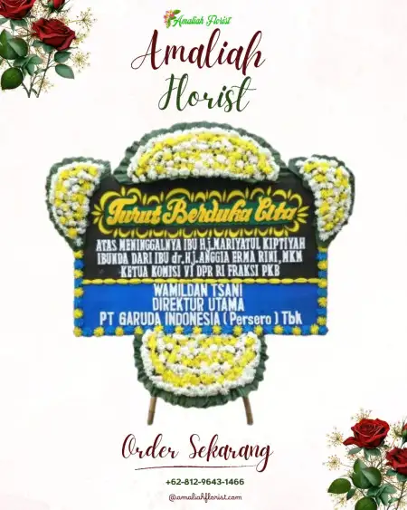 Papan Bunga Duka Wedding Venue Tangerang Selatan
